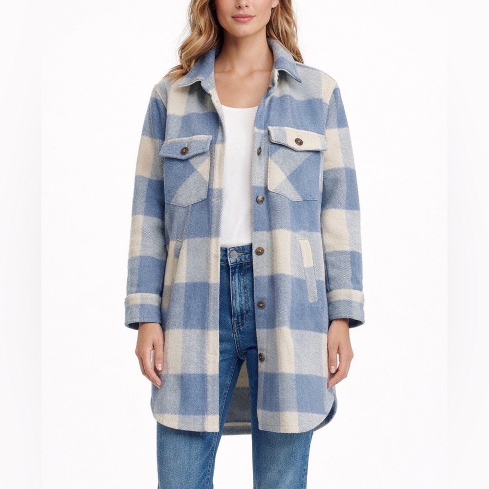 BlankNYC Long Line Shacket